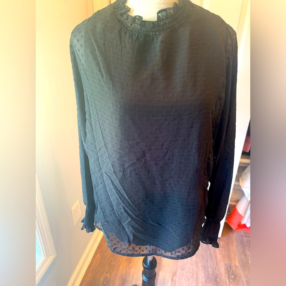 Mac & Me (store brand for Mainstream Boutique) Long Sleeve Blouse